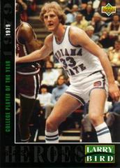 Larry Bird #19 Basketball Cards 1992 Upper Deck Larry Bird Heroes Prices