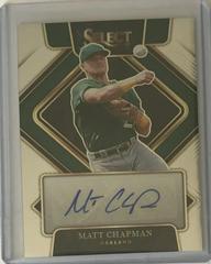 Matt Chapman Baseball Cards 2022 Panini Select Signatures Prices