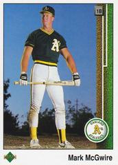 Mark McGwire #300 Baseball Cards 1989 Upper Deck Prices