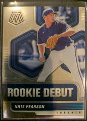 Nate Pearson Baseball Cards 2021 Panini Mosaic Rookie Debut Prices