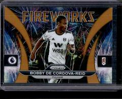 Bobby De Cordova Reid [Orange] Soccer Cards 2022 Panini Prizm Premier League Fireworks Prices