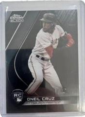 Oneil Cruz Baseball Cards 2022 Topps Chrome Black Rookie Design Variation Prices