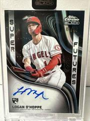 Logan O'Hoppe #SFA-LO Baseball Cards 2023 Topps Chrome Black Super Futures Autographs Prices
