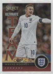 Wayne Rooney [Red Prizm] Soccer Cards 2015 Panini Select Ultimate Team Prices