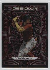 Miguel Bleis [Red] Baseball Cards 2023 Panini Chronicles Obsidian Prices