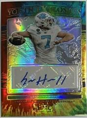Sam Howell [Tie Dye] #YE-SH Football Cards 2022 Panini Select Draft Picks Youth Explosion Signatures Prices
