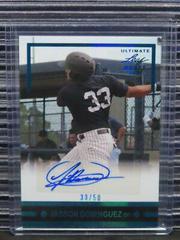 Jasson Dominguez [Platinum Spectrum] #BA-JD1 Baseball Cards 2020 Leaf Ultimate Autographs Prices