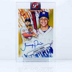 Jeremy Pena [Gold] #FFA-JP Baseball Cards 2023 Topps Pristine Fresh Faces Autographs Prices