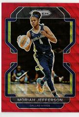 Moriah Jefferson [Ruby Wave] #2 Basketball Cards 2022 Panini Prizm WNBA Prices