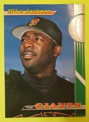 Mike Jackson Baseball Cards 1993 Stadium Club Giants Prices