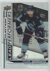 Mark Giordano #LP-5 Hockey Cards 2021 Upper Deck Ovation Lead Performers Prices