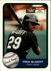 Fred McGriff Baseball Cards 2001 Fleer Platinum Prices
