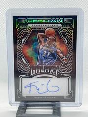 Kevin Garnett Basketball Cards 2021 Panini Obsidian Galaxy Autographs Prices