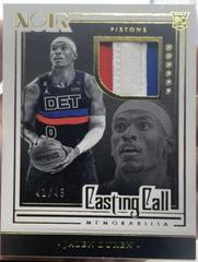Jalen Duren #CCM-JDR Basketball Cards 2022 Panini Noir Casting Call Memorabilia Prices