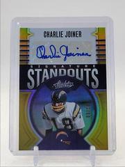 Charlie Joiner [Gold] #SS-19 Football Cards 2023 Panini Absolute Signature Standouts Prices