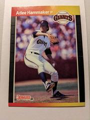 Atlee Hammaker Baseball Cards 1989 Donruss Prices