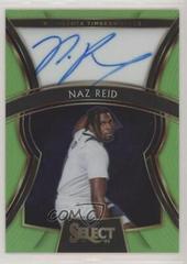 Naz Reid [Neon Green Prizm] Basketball Cards 2019 Panini Select Rookie Signatures Prices