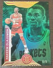 Hakeem Olajuwon [Green] #137 Basketball Cards 2021 Panini Illusions Prices