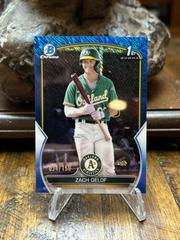 Zack Gelof [Blue] Baseball Cards 2023 Bowman Chrome Prospects Prices