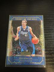Dirk Nowitzki #2 Basketball Cards 2022 Panini Contenders Ticket to the Hall Prices