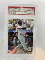 Ken Griffey Jr. #2 Baseball Cards 2006 Upper Deck World Baseball Classic Prices