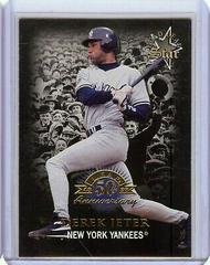 Derek Jeter #164 Baseball Cards 1998 Leaf Prices