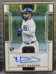 Riley Greene #DCFA-RG Baseball Cards 2023 Topps Definitive Framed Autograph Collection Prices