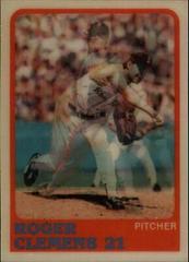 Roger Clemens #207 Baseball Cards 1988 Sportflics Prices