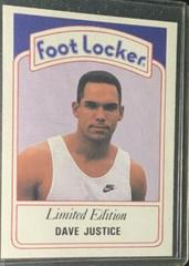 Dave Justice #5 Basketball Cards 1991 Foot Locker Slam Fest Prices
