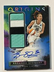 Breanna Stewart [Blue] #JA-BST Basketball Cards 2023 Panini Origins WNBA Jersey Autographs Prices