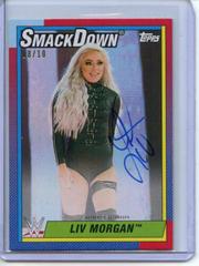 Liv Morgan [Red] #A-LM Wrestling Cards 2021 Topps Heritage WWE Autographs Prices