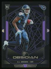 A.J. Brown [Electric Etch Purple] #123 Football Cards 2019 Panini Obsidian Prices