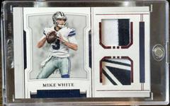 Mike White Football Cards 2018 National Treasures Rookie Dual Materials Prices