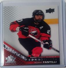 Adam Fantilli #PM-8 Hockey Cards 2022 Upper Deck Team Canada Juniors Prospectus Momentous Prices