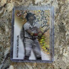 Ronald Acuna Jr. [Gold] #30 Baseball Cards 2022 Bowman Platinum Prices