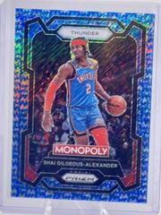 Shai Gilgeous-Alexander [Blue Millionaire Shimmer] #61 Basketball Cards 2023 Panini Prizm Monopoly Prices