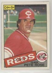 Pete Rose Baseball Cards 1985 O Pee Chee Prices