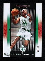 Paul Pierce Red #8 Basketball Cards 2005 Ultimate Collection Prices