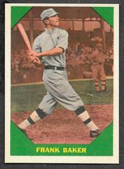 Joe Tinker [Frank Baker Back] #41 Baseball Cards 1960 Fleer Prices