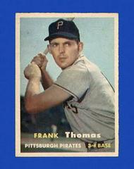 Frank Thomas #140 Baseball Cards 1957 Topps Prices