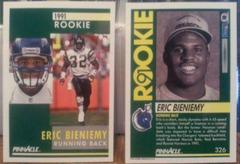 Eric Bieniemy Football Cards 1991 Pinnacle Prices