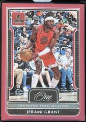 Jerami Grant [Red] #100 Basketball Cards 2022 Panini One and One Prices