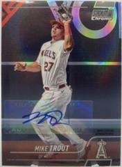 Mike Trout Baseball Cards 2022 Stadium Club Autographs Prices