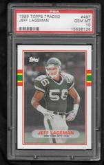 Jeff Lageman Football Cards 1989 Topps Traded Prices