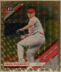Jack Flaherty [Gold] #176 Baseball Cards 2019 Panini Donruss Optic Prices