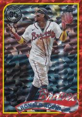 Ronald Acuna Jr. [Orange Mega Box] #89B-17 Baseball Cards 2024 Topps 1989 Prices
