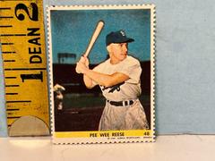 Pee Wee Reese #48 Baseball Cards 1949 Eureka Sportstamps Prices