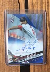 Alex Reyes [Blue Wave Refractor] Baseball Cards 2017 Topps Chrome Rookie Autographs Prices