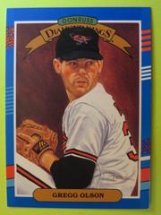 Gregg Olson [Diamond Kings] Baseball Cards 1991 Donruss Prices