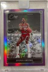 Julius Erving [Purple] Basketball Cards 2019 Panini One and One Prices